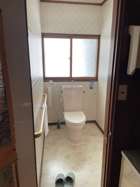 清潔感のあるトイレ空間