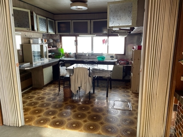 広々とした台所