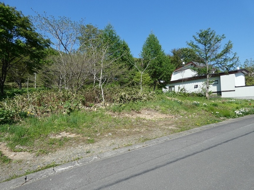 晴れた日の近隣の景色