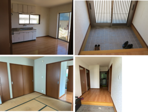 明るく開放的な内装