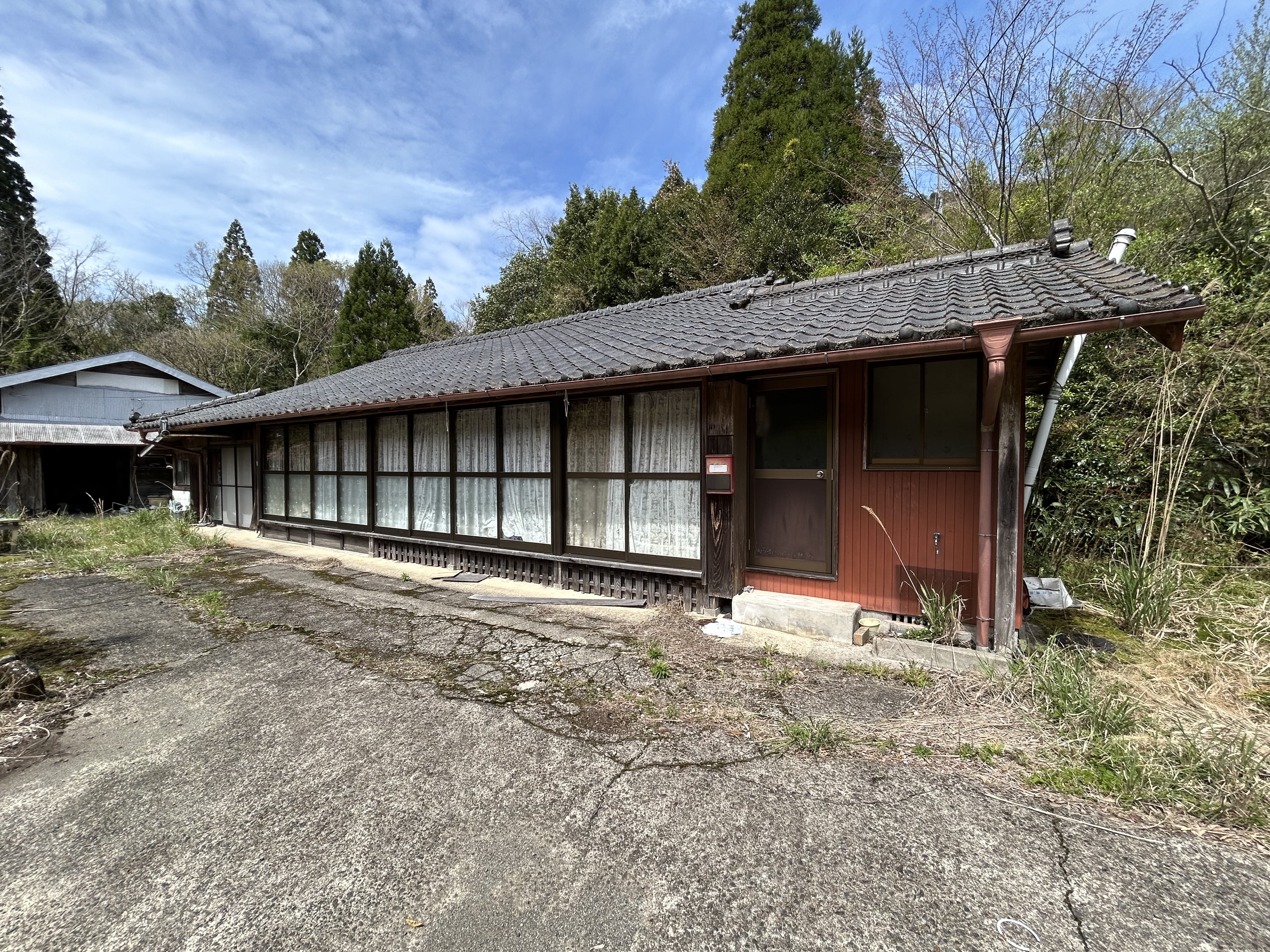 風情溢れる和風平屋の外観