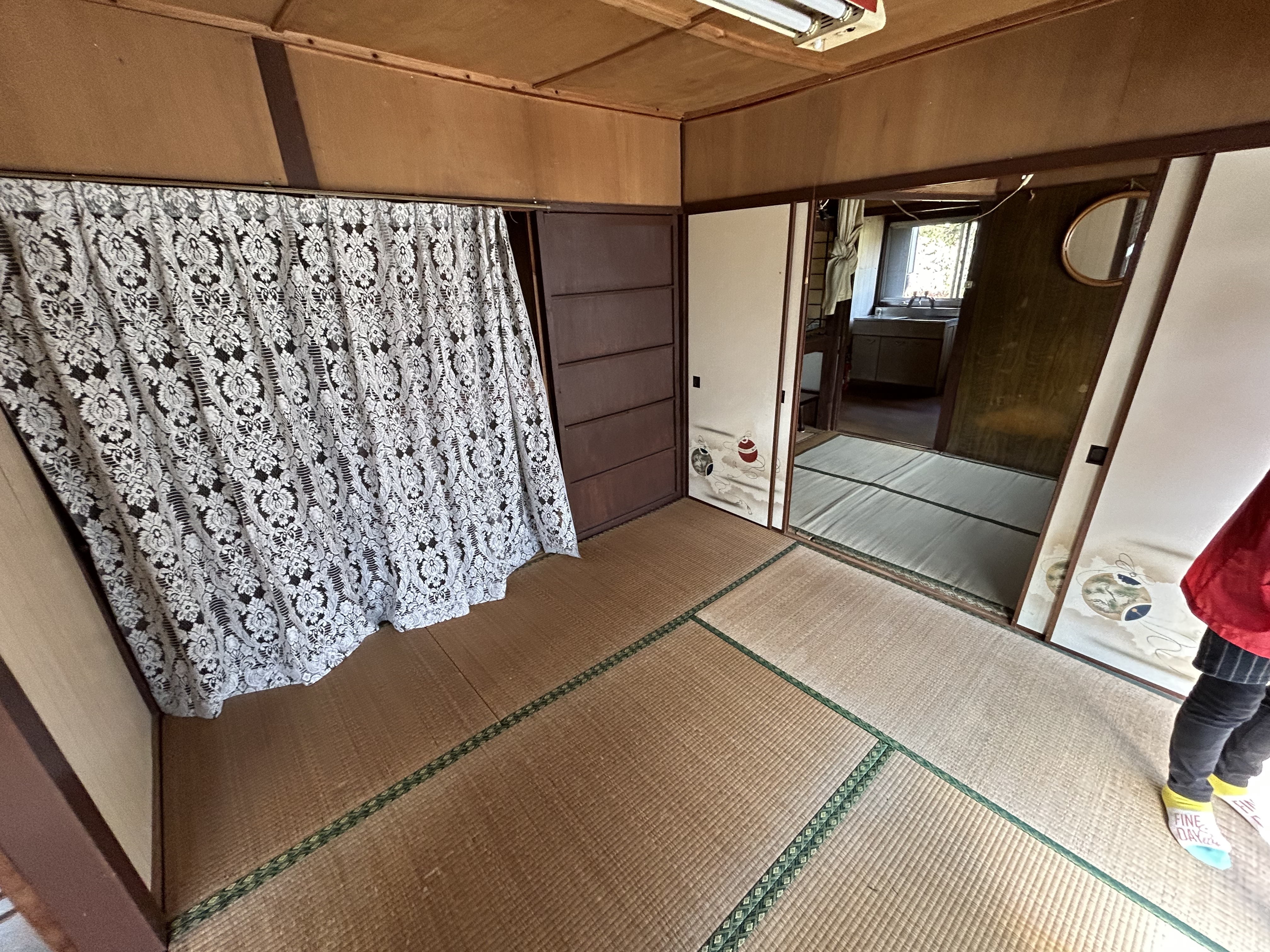 畳の香りが広がる部屋