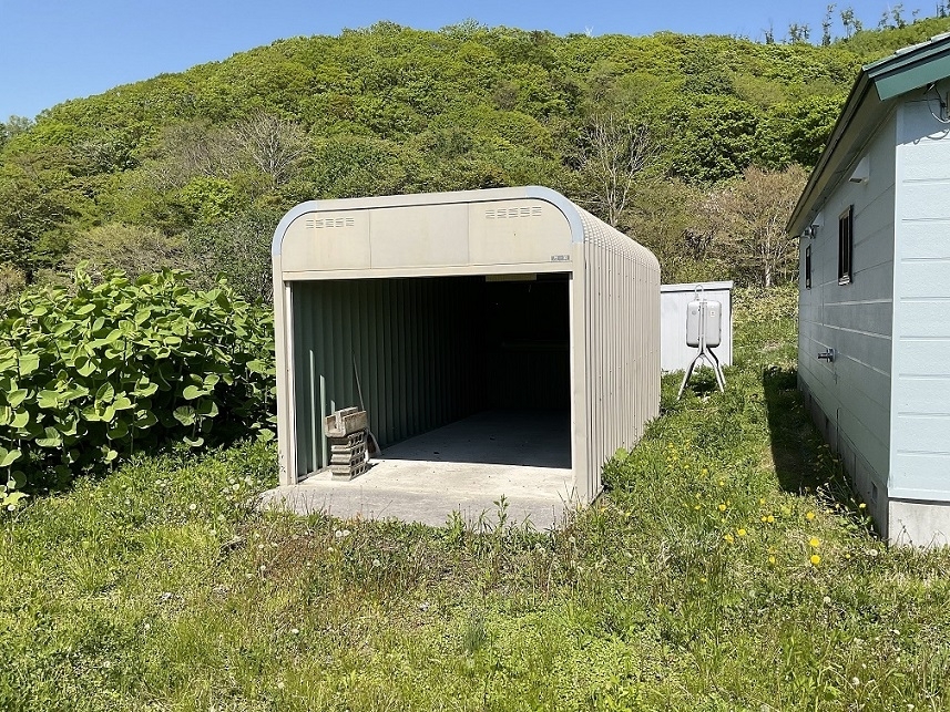 便利なガレージ付き