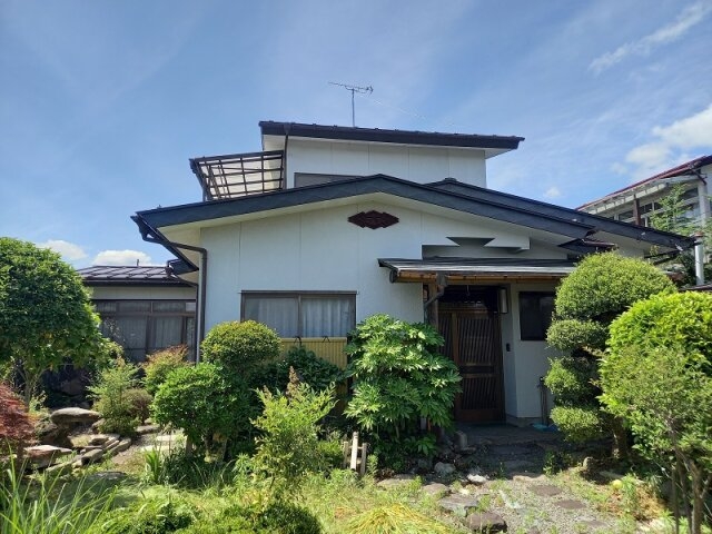 和風が魅力の外観