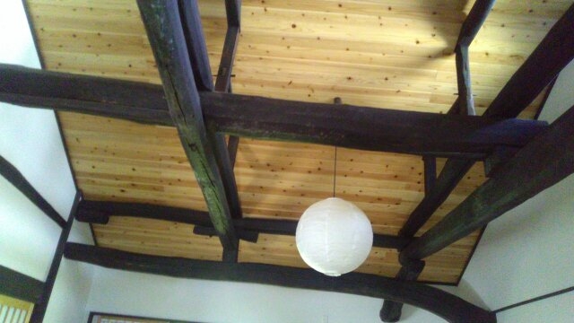 木目の天井