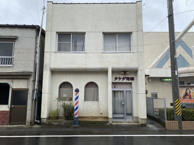 昭和レトロな理髪店跡地