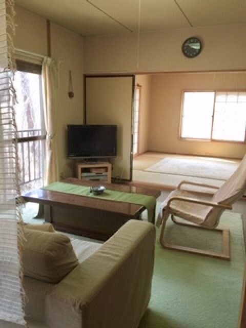 開放的なリビングルーム