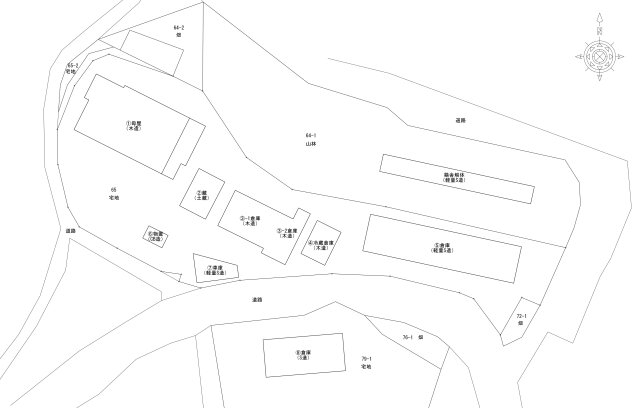 detached 立子山字上御代手