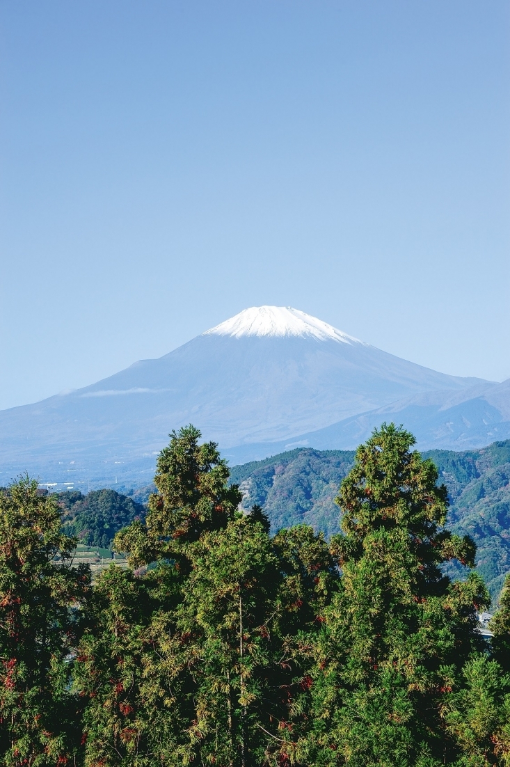 富士山と共に暮らす山北町