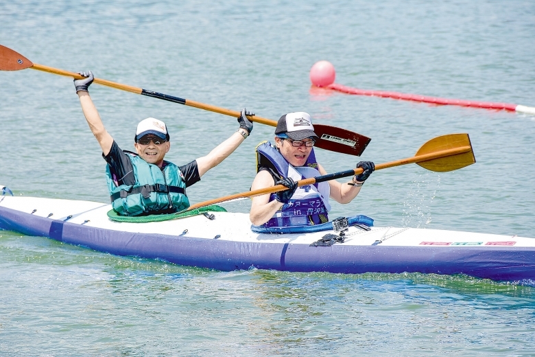 楽しさ満点！山北町のカヌーアドベンチャー