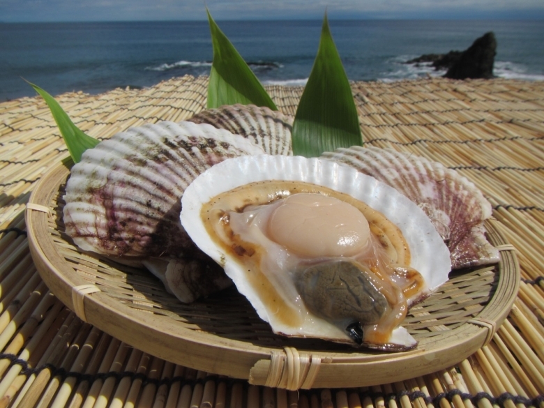 豊浦町の特産品ホタテ